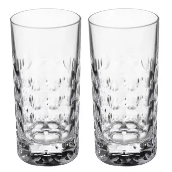 Набор стаканов для воды 360 мл RCR Bubble 2 шт