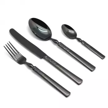 Набор столовых приборов 24 предмета Herdmar 1911 Black