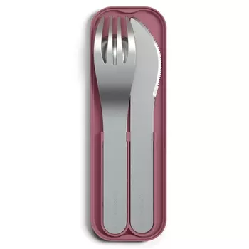 Набор столовых приборов в футляре 3 предмета Monbento MB Pocket blush