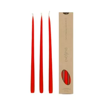 Набор свечей Enosens Королевский алый 3 шт