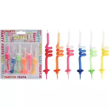 Набор свечей с держателем Excellent Houseware 6 шт