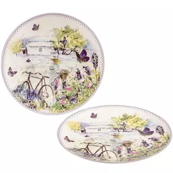 Набор тарелок 20 см Gift'n'Home Лаванда 2 шт