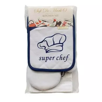 Набор текстиля для кухни Sofi de Marko Chef синий
