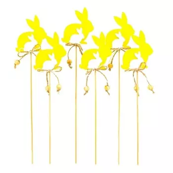 Набор вставок 28 см Азалия Кролик 6 шт жёлтый