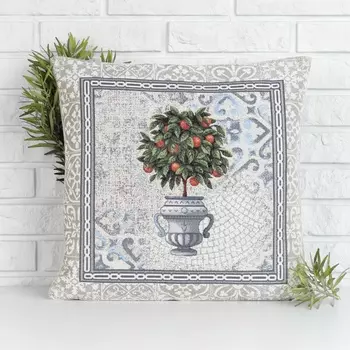 Наволочка декоративная 45 х 45 см Le Gobelin Классика Апельсиновое дерево