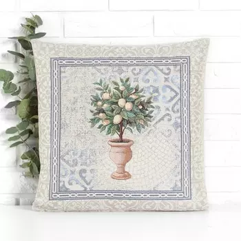 Наволочка декоративная 45 х 45 см Le Gobelin Классика Лимонное дерево