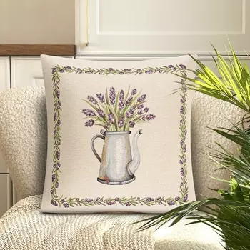 Наволочка декоративная 45 х 45 см Le Gobelin Лавандовые веточки