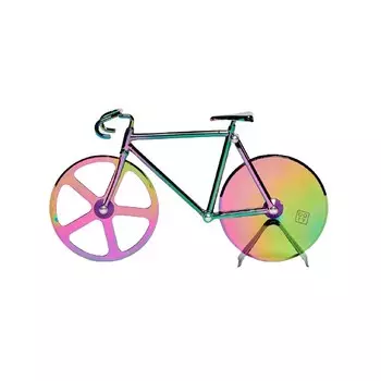 Нож для пиццы Doiy The Fixie радужный