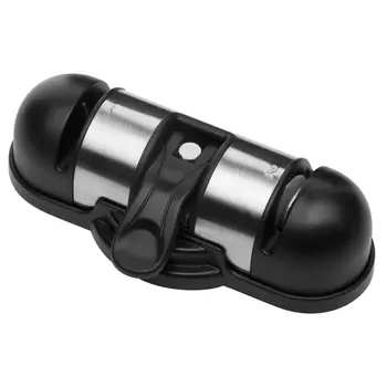 Ножеточка ручная с присоской 14 х 4 см Nadoba Borga Чёрный