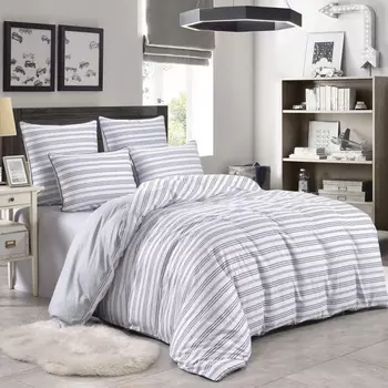 Комплект постельного белья евро Sofi de Marko Нуар сатин