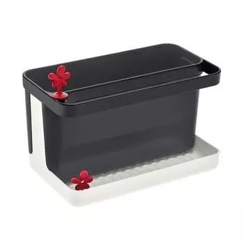 Органайзер для раковины Koziol Park It бело-чёрный