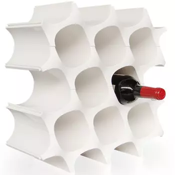 Органайзер Qualy Wine Cell белый