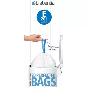 Пакет пластиковый 20 л Brabantia 20 шт