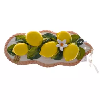 Панно настенное 30 х 12 см Orgia Лимоны