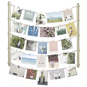 Панно с зажимами для 40 фотографий Umbra Hangit