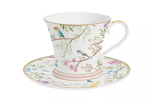 Пара чайная 200 мл Easy Life Пение птиц