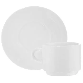 Пара чайная 200 мл Spal White