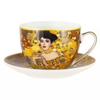 Пара чайная 260 мл Carmani Густав Климт Адель