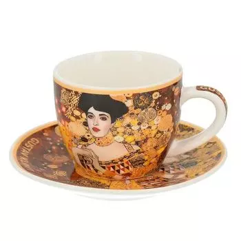 Пара кофейная 80 мл Carmani Густав Климт Адель