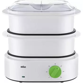 Пароварка Braun FS 3000WH белая