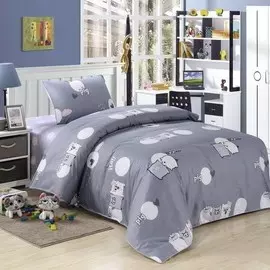 Комплект постельного белья детский Sofi de Marko Пигги серый