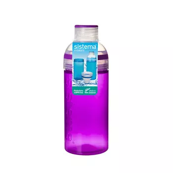 Питьевая бутылка Sistema Трио 700 мл фиолетовый