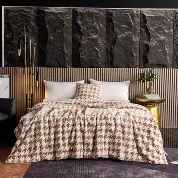 Плед 160 х 220 см Sofi de Marko Эрнесто бежевый