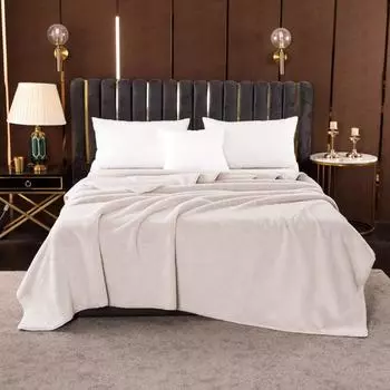 Плед 220 х 240 см Sofi de Marko Аурелия кремовый