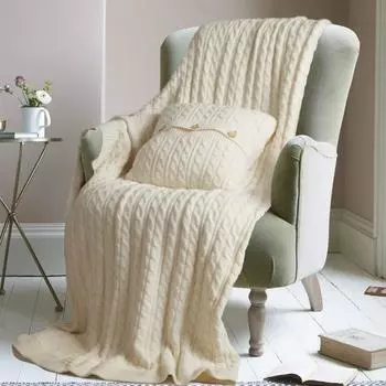 Плед 220 х 240 см Sofi de Marko Джовани молочный