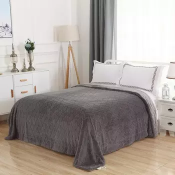 Плед 220 х 240 см Sofi de Marko Элайза серый