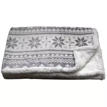 Плед в мешке Червино-Ф 130 х 160 см GF Ferrari серый