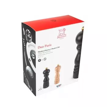 Подарочный набор мельниц 18 см Paris Peugeot 2 штуки