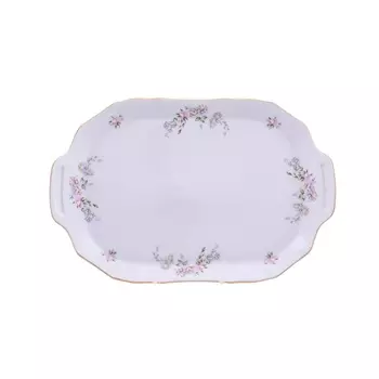 Поднос 23 см Bernadotte Дикая роза золото