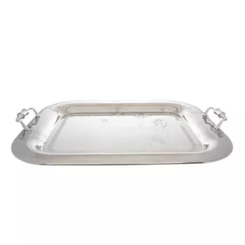 Поднос 55 x 42 см Brignani Flowers Inox