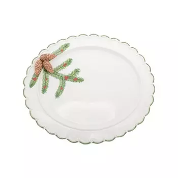 Поднос овальный 41 х 34 см Annaluma Pinecone