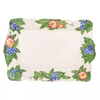 Поднос прямоугольный 47 х 34 см Annaluma Фрукты