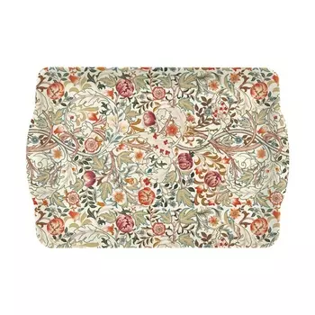 Поднос с ручками 32 х 46 см Easy Life William Morris кремовый