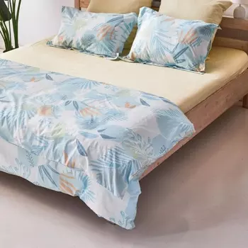 Пододеяльник 160 х 220 см Melograno Abstract Print Leaf