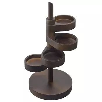 Подставка деревянная 13 х 27 см Bergenson Bjorn Letty орех