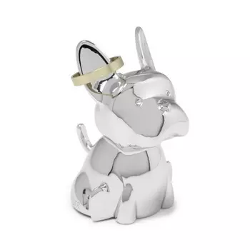 Подставка для колец Umbra Zoola Бульдог хром