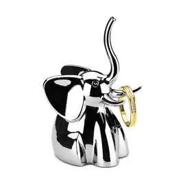 Подставка для колец Umbra "Zoola" Слон хром