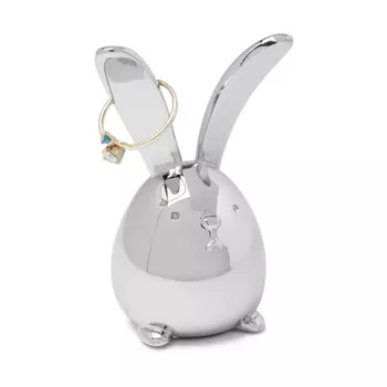 Подставка для колец Umbra SQUIGGY Кролик хром