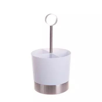 Подставка для столовых приборов 14 см Zeller белый