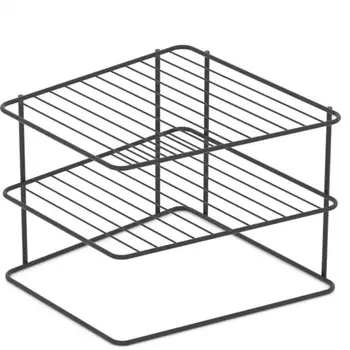 Подставка для тарелок 3 яруса Teknotel чёрная
