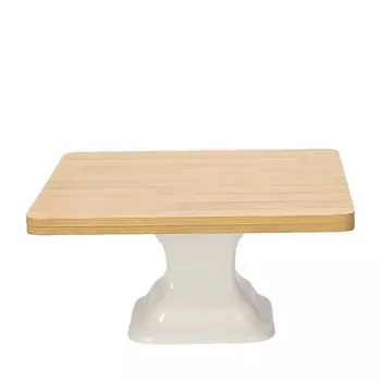 Подставка для торта 20 х 20 см Tognana Starbamboo белый