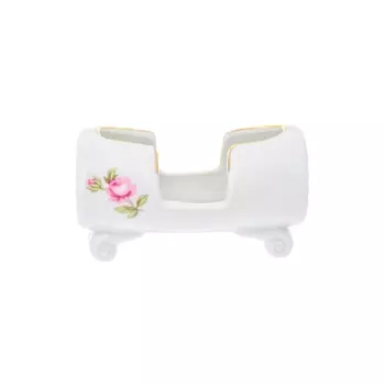 Подставка для зубочисток 8 см Dubi Цветочный мотив