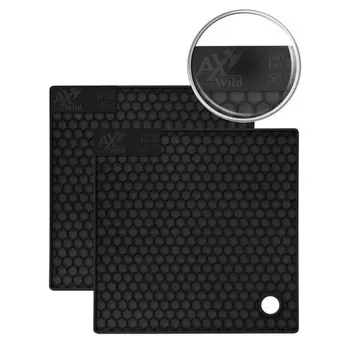 Подставка под горячее графитовая AxWild