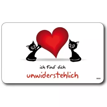 Подставка под горячее Чёрные коты 23,5 х 14 см Kesper