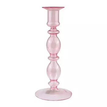 Подсвечник 23 см Азалия Альберто розовый