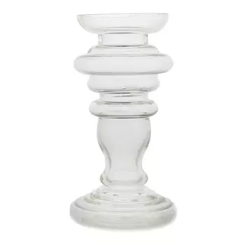 Подсвечник 27,5 см Азалия Сандро прозрачный